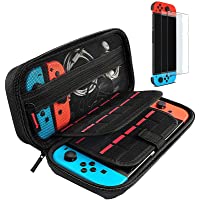 Los mejores  - daydayup Hestia Goods Switch Custodia Rigida e Proteggi Schermo Temperato per Custodie per Slot per Schede di Gioco…